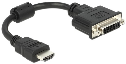 Delock HDMI zu DVI 20 cm (65327)