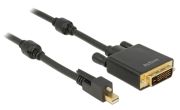 Delock Mini DisplayPort 1.2 auf DVI-D (83727) Delock Mini DisplayPort 1.2 auf DVI-D (83727)
