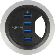 Delock Tisch-Hub 4 Port USB 3.0 (62868)