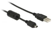 Delock USB-B mini 4pin Hirose zu USB-A (82208) Delock USB-B mini 4pin Hirose zu USB-A (82208)