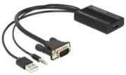 Delock VGA zu HDMI Adapter mit Audio (62597) Delock VGA zu HDMI Adapter mit Audio (62597)