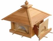 Dobar Großes Vogelfutterhaus aus Eiche mit 4 Schubladen (46700e)