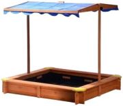 Dobar Quadratischer Sandkasten mit verstellbarem Dach