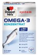 Doppelherz system Omega-3 Konzentrat Kapseln 120 Stk. Doppelherz system Omega-3 Konzentrat Kapseln 120 Stk.