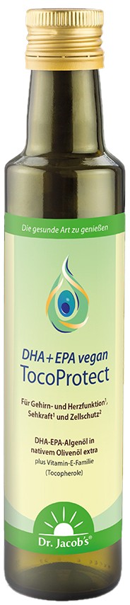 Dr. Jacob's DHA-EPA vegan TocoProtect 250 ml