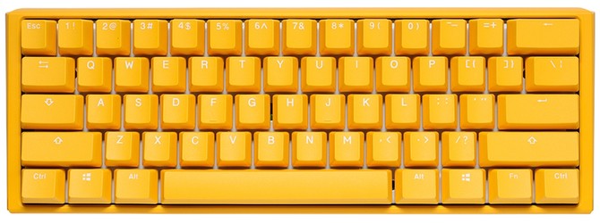 Ducky One 3 Mini Yellow MX-Speed-Silver