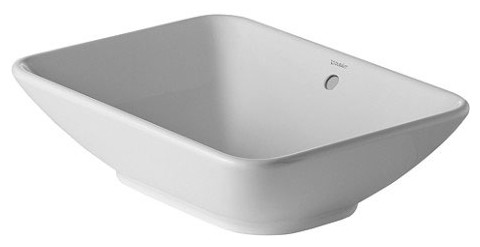 Duravit Bacino Aufsatzbecken rechteckig (03345200001)