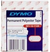 Dymo Rhino Polyesterband 12 mm x 5,5 m schwarz auf metallic