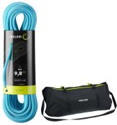 Edelrid Boa 9,8 mm 50 m + Seilsack Liner