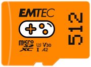 Emtec Gaming R100/W50 microSDXC 512GB (ECMSDM512GXCU3G) Emtec Gaming R100/W50 microSDXC 512GB (ECMSDM512GXCU3G)