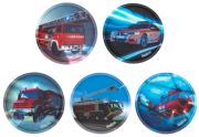 ergobag Klettie-Set Feuerwehr 5-tlg.