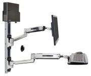 Ergotron LX Steh-Sitz Wandmontagesystem (45-359-026)