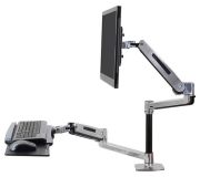 Ergotron WorkFit-LX Single Steh-Sitz Arbeitsplatz