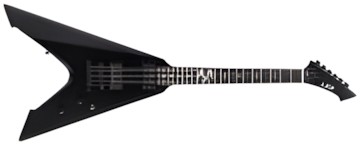 ESP LTD Vulture Black Satin James Hetfield Signature