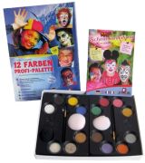 Eulenspiegel 12 Farben-Profi-Schmink-Palette (212011)