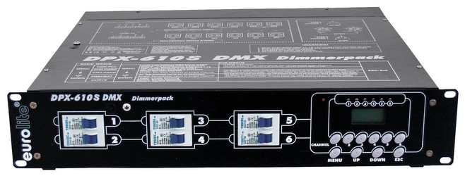 Eurolite DPX-610 S DMX Dimmerpack (70064122)