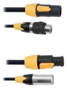 Eurolite Kombikabel DMX IP T-Con/3 Pin XLR 1,5 m