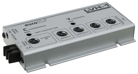 Eurolite LVH-1 S-Video Verteilverstärker