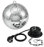 Eurolite Spiegelkugel 20cm mit MD-1015 Motor