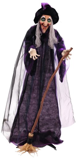 Europalms Halloween Hexe animiert