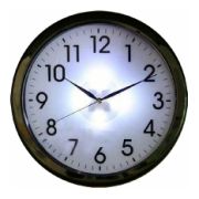 Eurotime Funk-Wanduhr mit Lichtsensor Eurotime Funk-Wanduhr mit Lichtsensor