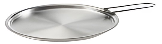 Eva Trio Edelstahl Deckel 13 cm