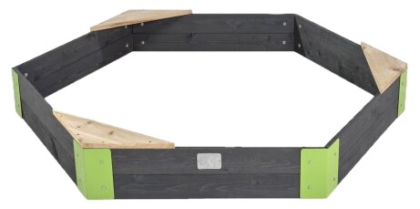 Exit Aksent Holzsandkasten 160 x 140 cm