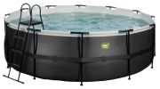 Exit Black Leather Pool mit Filterpumpe ø427 x 122 cm (30.22.14.20)