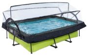 Exit Lime Pool mit Abdeckung 220 x 150 x 65 cm Exit Lime Pool mit Abdeckung 220 x 150 x 65 cm