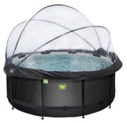 Exit Black Leather Pool mit Sandfilterpumpe und Abdeckung ø360 x 122 cm (30.47.12.20) Exit Black Leather Pool mit Sandfilterpumpe und Abdeckung ø360 x 122 cm (30.47.12.20)