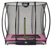 Exit Silhouette Bodentrampolin 153 x 214 cm mit Sicherheitsnetz