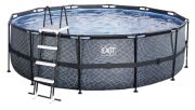 Exit Frame Pool 450 x 122 cm mit Sandfilterpumpe Exit Frame Pool 450 x 122 cm mit Sandfilterpumpe
