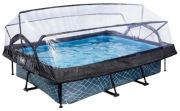 Exit Stone Pool mit Abdeckung 300 x 200 x 65 cm Exit Stone Pool mit Abdeckung 300 x 200 x 65 cm