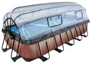 Exit Wood Pool mit Sandfilterpumpe, Abdeckung und Wärmepumpe 540 x 250 x 122 cm (30.67.53.10) Exit Wood Pool mit Sandfilterpumpe, Abdeckung und Wärmepumpe 540 x 250 x 122 cm (30.67.53.10)