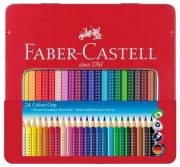 Faber-Castell Colour Grip Buntstift 24er Metalletui (112423) Faber-Castell Colour Grip Buntstift 24er Metalletui (112423)