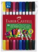 Faber-Castell Doppelfasermaler 10er 151110 Faber-Castell Doppelfasermaler 10er 151110