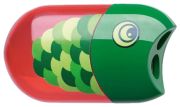 Faber-Castell Doppelspitzdose mit Radierer - Fisch (183525)