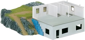 Faller Fertighaus im Bau 130308