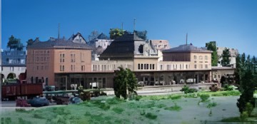Faller H0 Bahnhof Neustadt-Weinstraße 110111 Faller H0 Bahnhof Neustadt-Weinstraße 110111