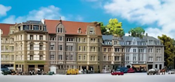 Faller H0 Stadthaeuserzeile Goethestrasse (130915)