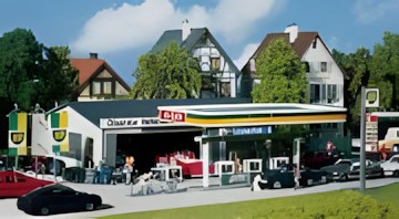 Faller H0 Tankstelle mit Servicegebäude 130345
