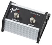 Fender 2-Button Footswitch: Channel Select-Effects On-Off