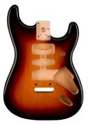 Fender Deluxe Series Stratocaster Alder Body HSH