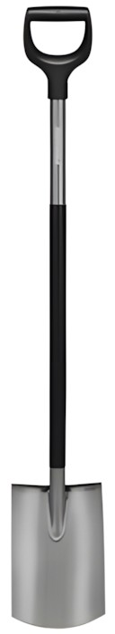 Fiskars Ergonomic Gärtnerspaten rund (1066710)