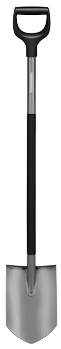 Fiskars Ergonomic Gärtnerspaten spitz (1066708)