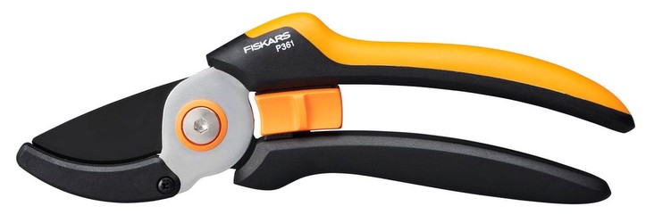 Fiskars Solid Amboss-Gartenschere L P361 (1057165)