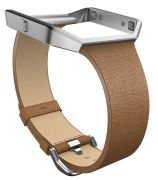 Fitbit Blaze Lederarmband + Rahmen L