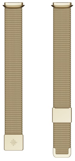 Fitbit Luxe Metallgeflecht-Armband aus Edelstahl