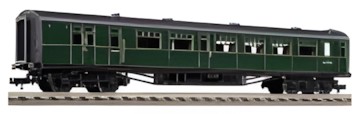 Fleischmann Schnellzugwagen 3. Klasse mit Gepäckabteil 5148
