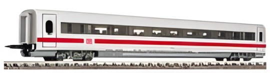 Fleischmann ICE 2-Wagen mit verkehrsrotem Streifen 7496